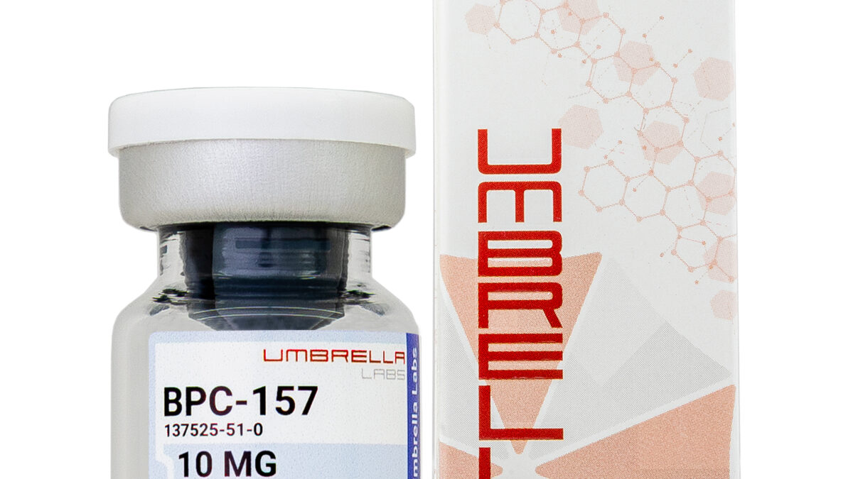 BPC-157 PEPTIDE 5MG/10MG VIAL – UMBRELLA Labs