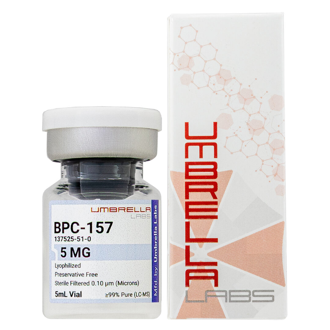 BPC-157 PEPTIDE 5MG/10MG VIAL  UMBRELLA Labs