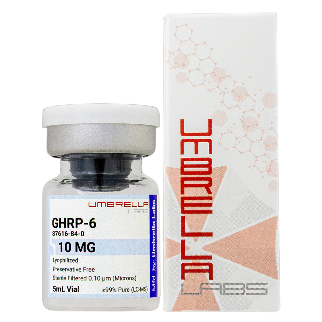 GHRP-6 PEPTIDE (GROWTH HORMONE RELEASING PEPTIDE 6) 5MG/10MG VIAL