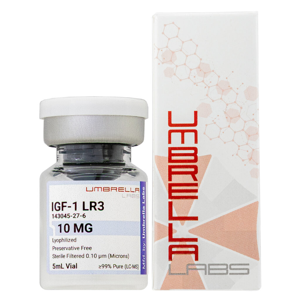 IGF-1 LR3 PEPTIDE 1MG/10MG VIAL – UMBRELLA Labs
