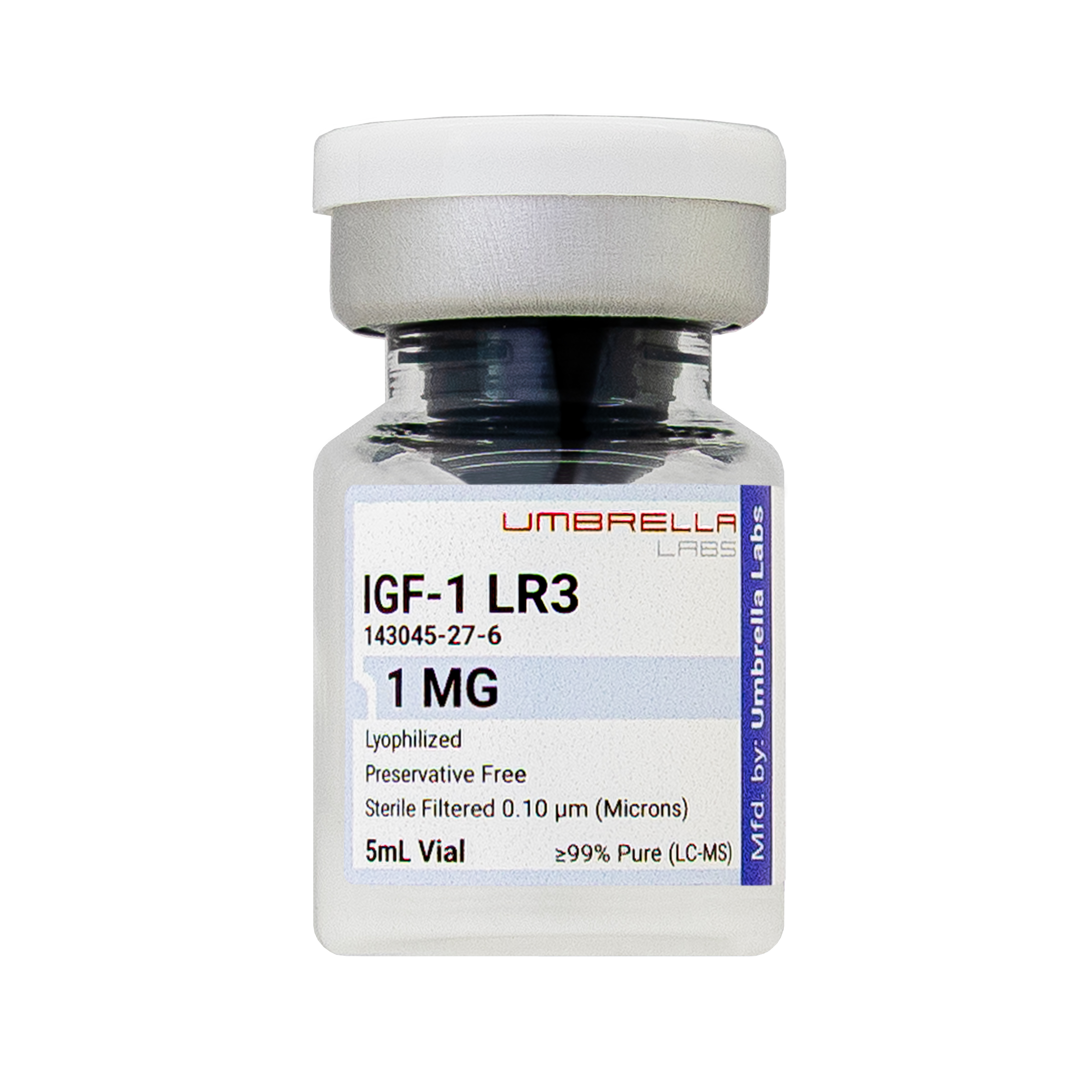 igf-1 lr3 vial IGF-1 LR3 PEPTIDE 1MG/10MG VIAL – UMBRELLA Labs