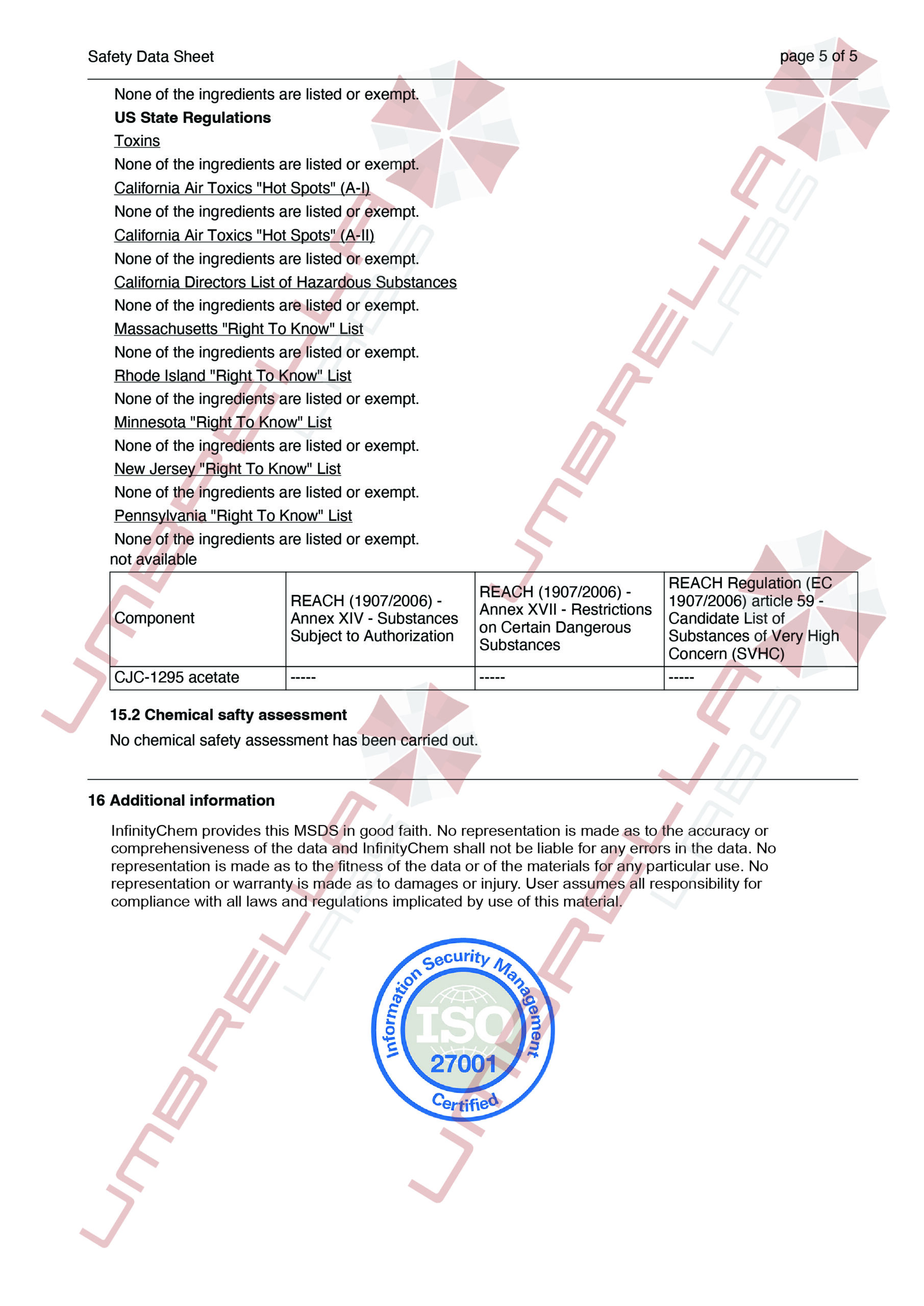 UmbrellaLabs_MSDS_CJC-1295 DAC (WM)01-05-25-05