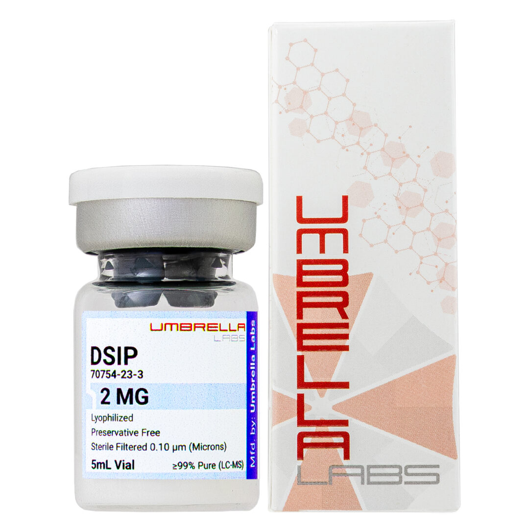 DSIP PEPTIDE 2MG/5MG/10MG VIAL – UMBRELLA Labs