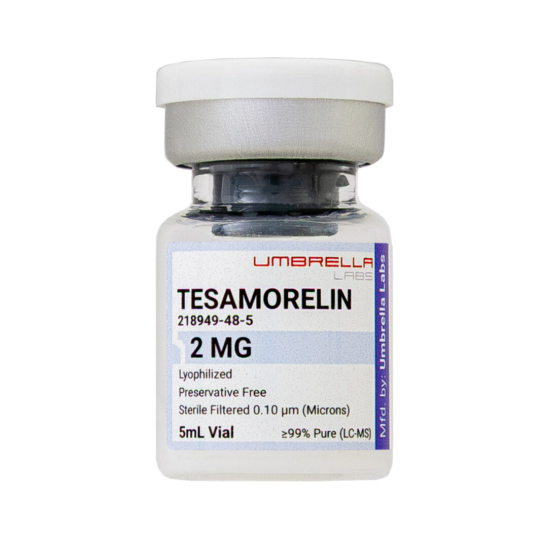 tesamorelin with tirzepatide together TESAMORELIN PEPTIDE 2MG/5MG VIAL – UMBRELLA Labs
