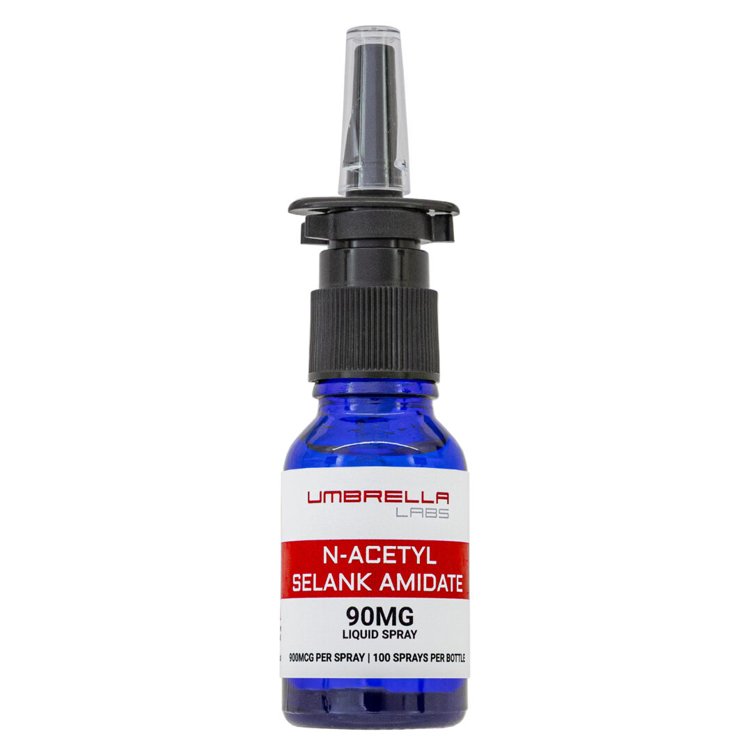 N-ACETYL SELANK AMIDATE PEPTIDE LIQUID SPRAY 15ML BOTTLE  UMBRELLA Labs