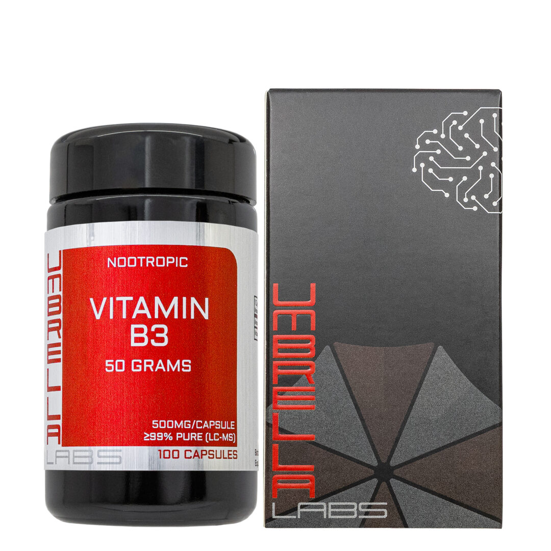 VITAMIN B3 POWDER (100 CAPSULES) (500MG/CAPSULES, 50 GRAMS TOTAL)