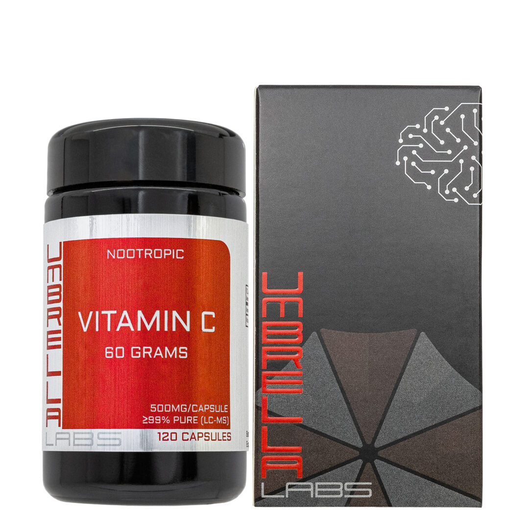 VITAMIN C (ASCORBIC ACID) POWDER (120 CAPSULES) (500MG/CAPSULE, 60 GRAMS TOTAL)