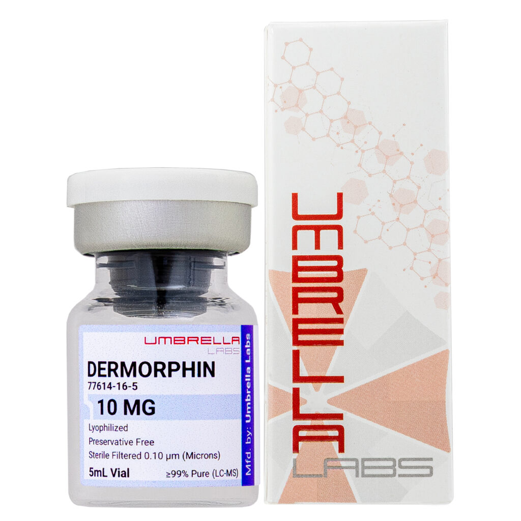 DERMORPHIN PEPTIDE 10MG VIAL – UMBRELLA Labs