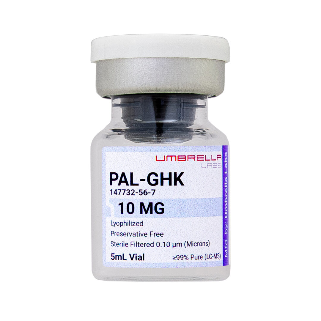 pal-ghk-cu PAL-GHK PEPTIDE 10MG VIAL – UMBRELLA Labs