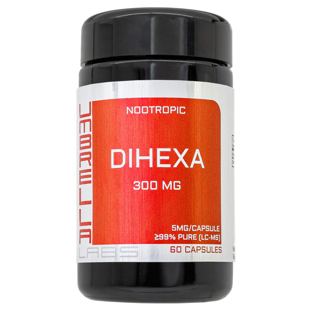 buy dihexa powder (60 CAPSULE) (5MG/CAPSULE, 300MG TOTAL) – UMBRELLA Labs Free Bacteriostatic Water Weight:20mg - Ultimate 5-Amino-1MQ (10 mg Vial)