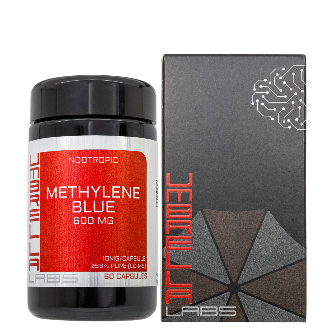METHYLENE BLUE POWDER (60 CAPSULES) (600MG/300MG BOTTLE)