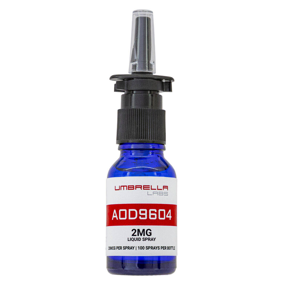 AOD9604 PEPTIDE LIQUID SPRAY 15ML BOTTLE – UMBRELLA Labs