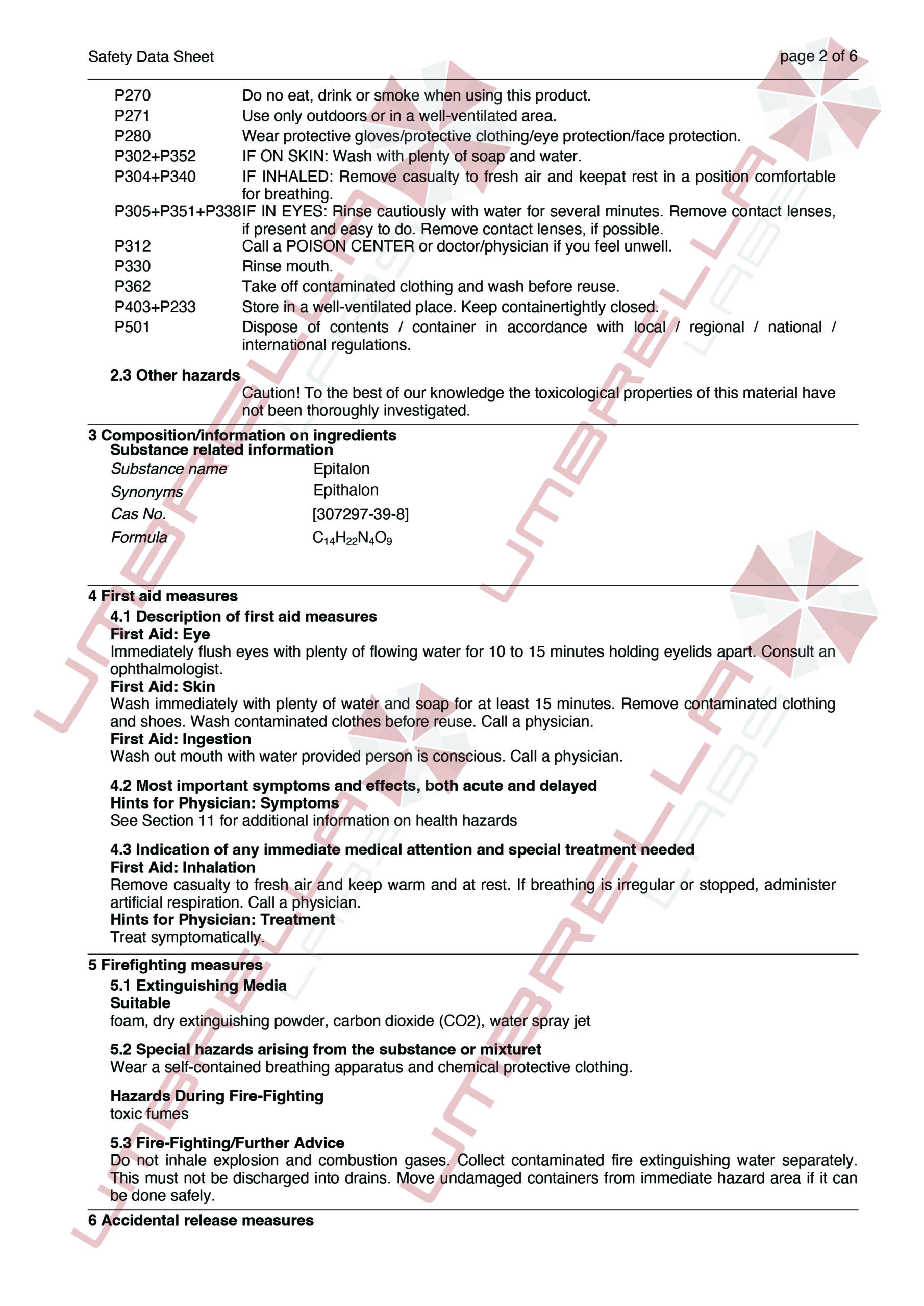 UmbrellaLabs_MSDS_Epitalon (WM)01-05-25-02