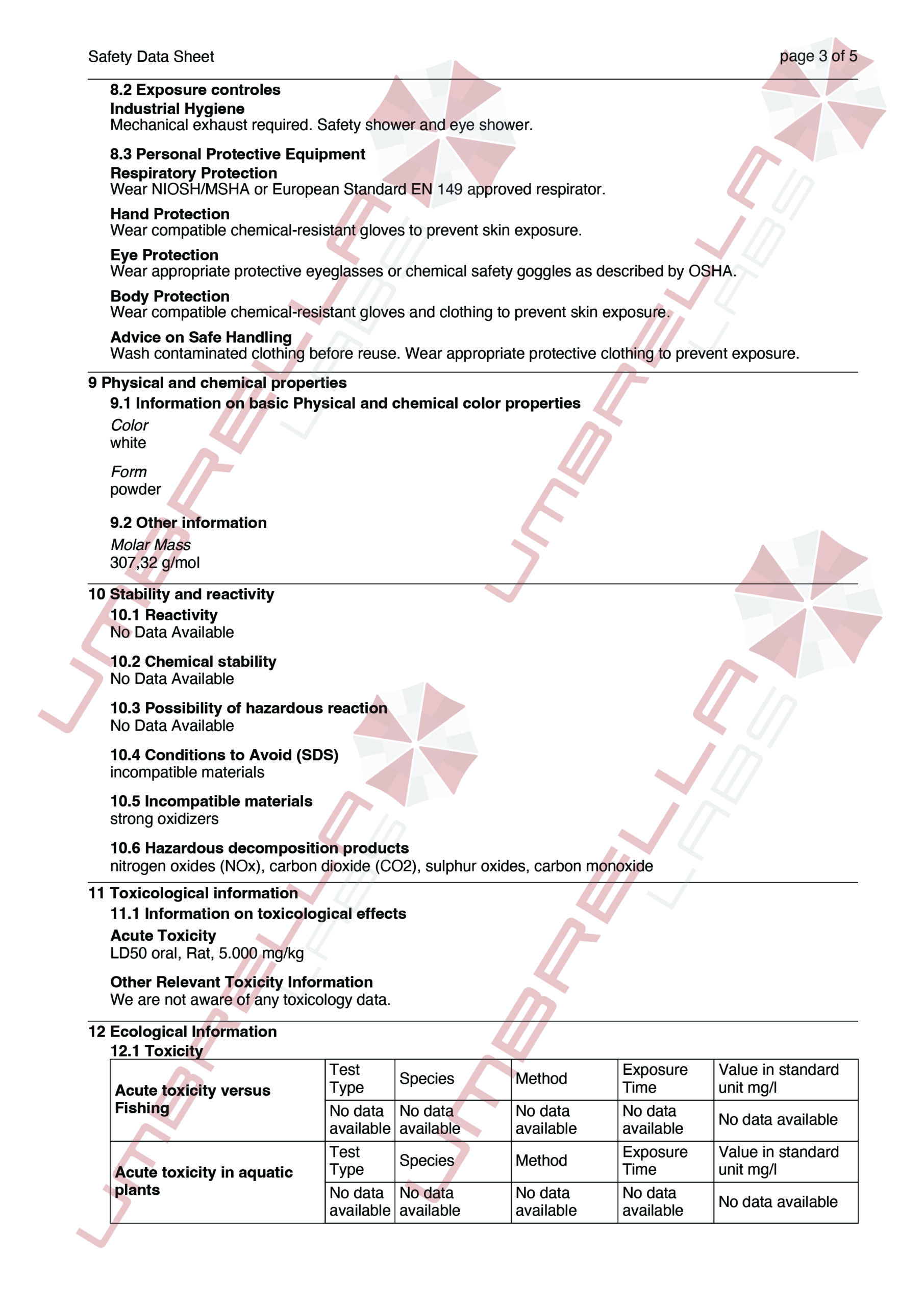 UmbrellaLabs_MSDS_Glutathione (WM)01-05-25-03