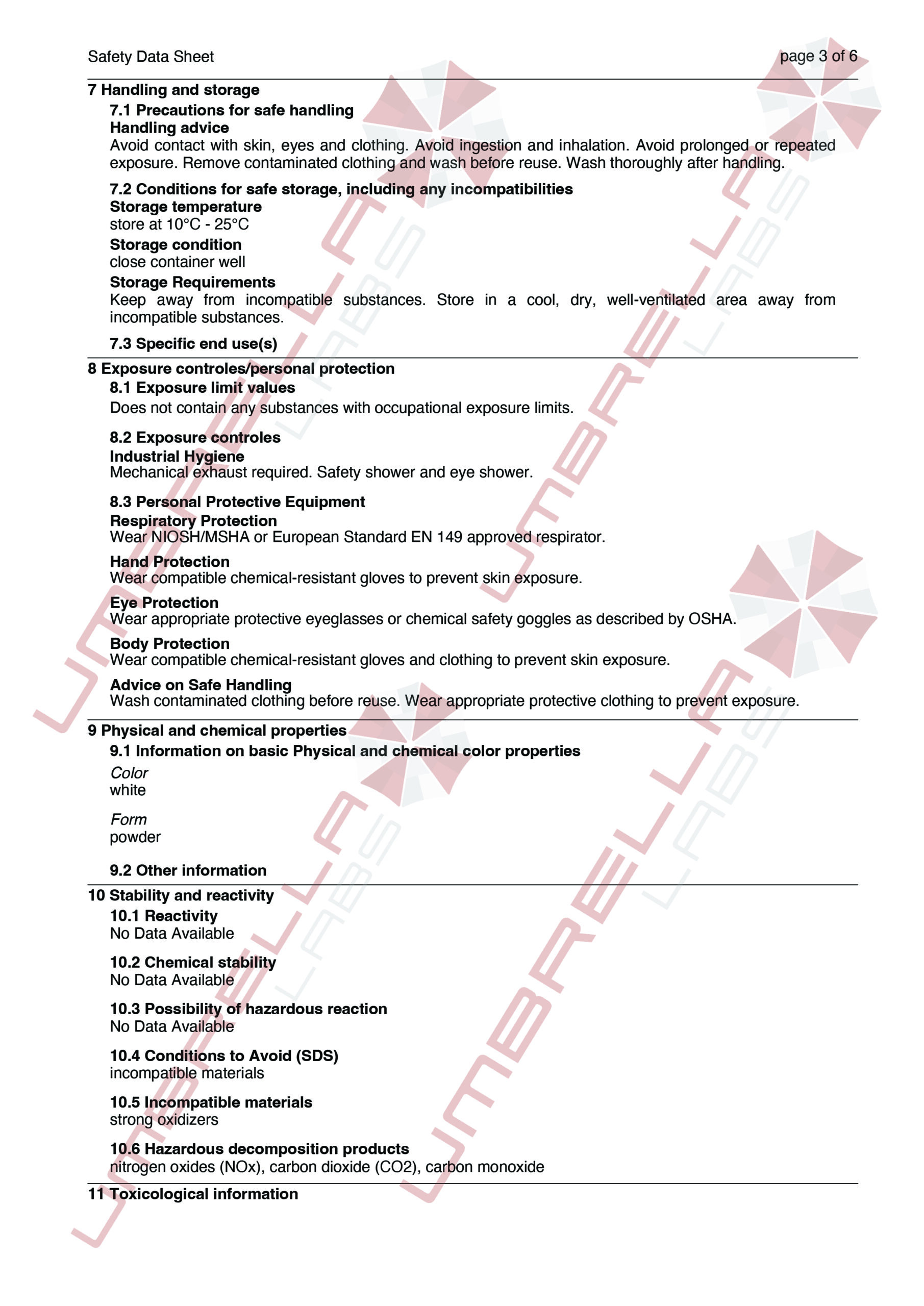 UmbrellaLabs_MSDS_Gonadorelin (WM)01-05-25-03
