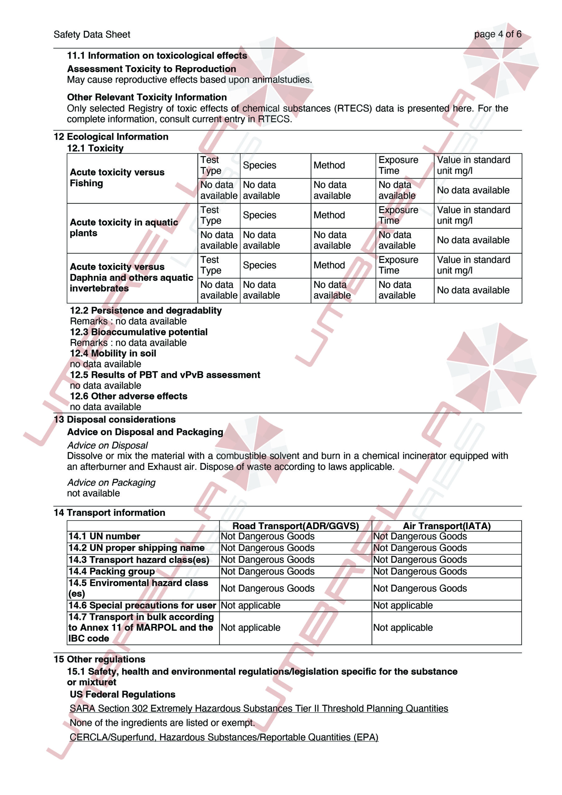 UmbrellaLabs_MSDS_Gonadorelin (WM)01-05-25-04