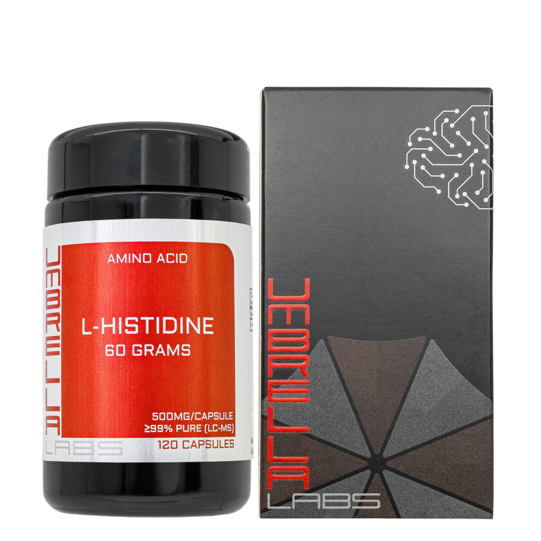 L-HISTIDINE POWDER (120 CAPSULES) (500MG/CAPSULE, 60 GRAMS TOTAL)