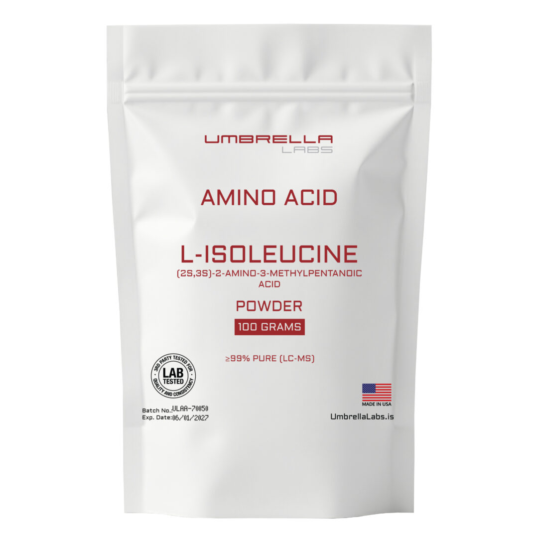 L-ISOLEUCINE POWDER (100 GRAMS)