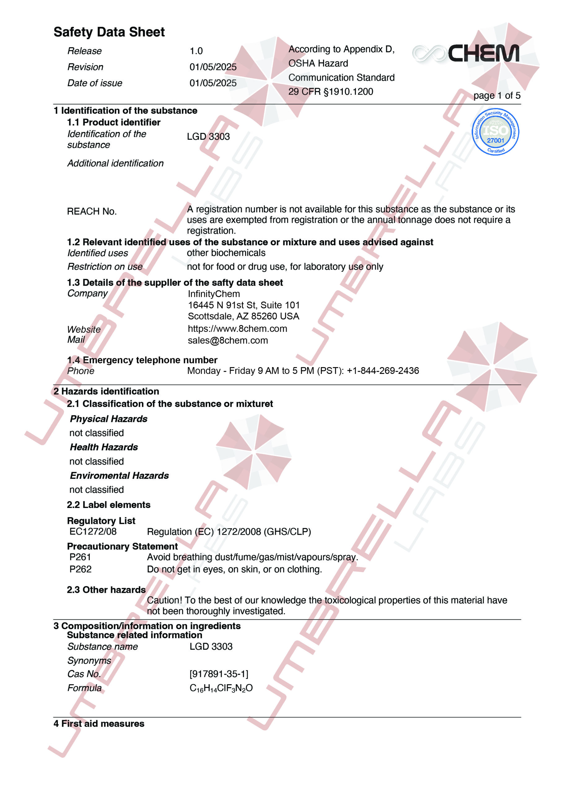 UmbrellaLabs_MSDS_LGD-3303 (WM)01-05-25-01