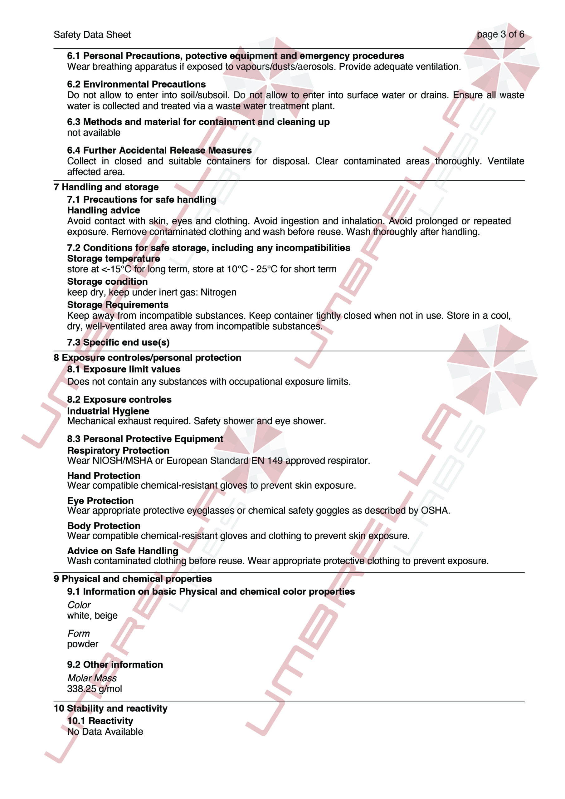 UmbrellaLabs_MSDS_LGD-4033 Ligrandrol (WM)01-05-25-03