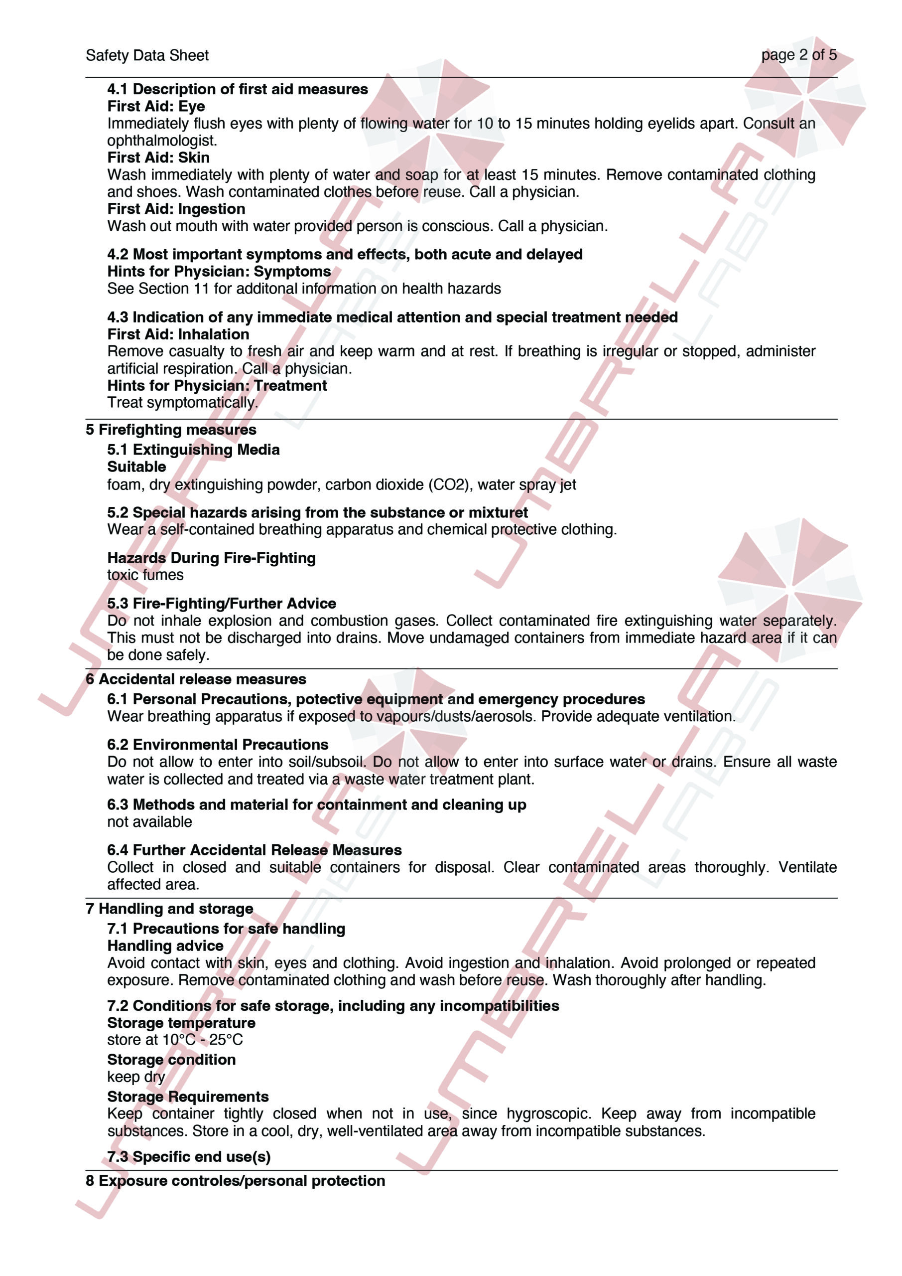 UmbrellaLabs_MSDS_PT-141 Bremelanotide (WM)01-05-25-02