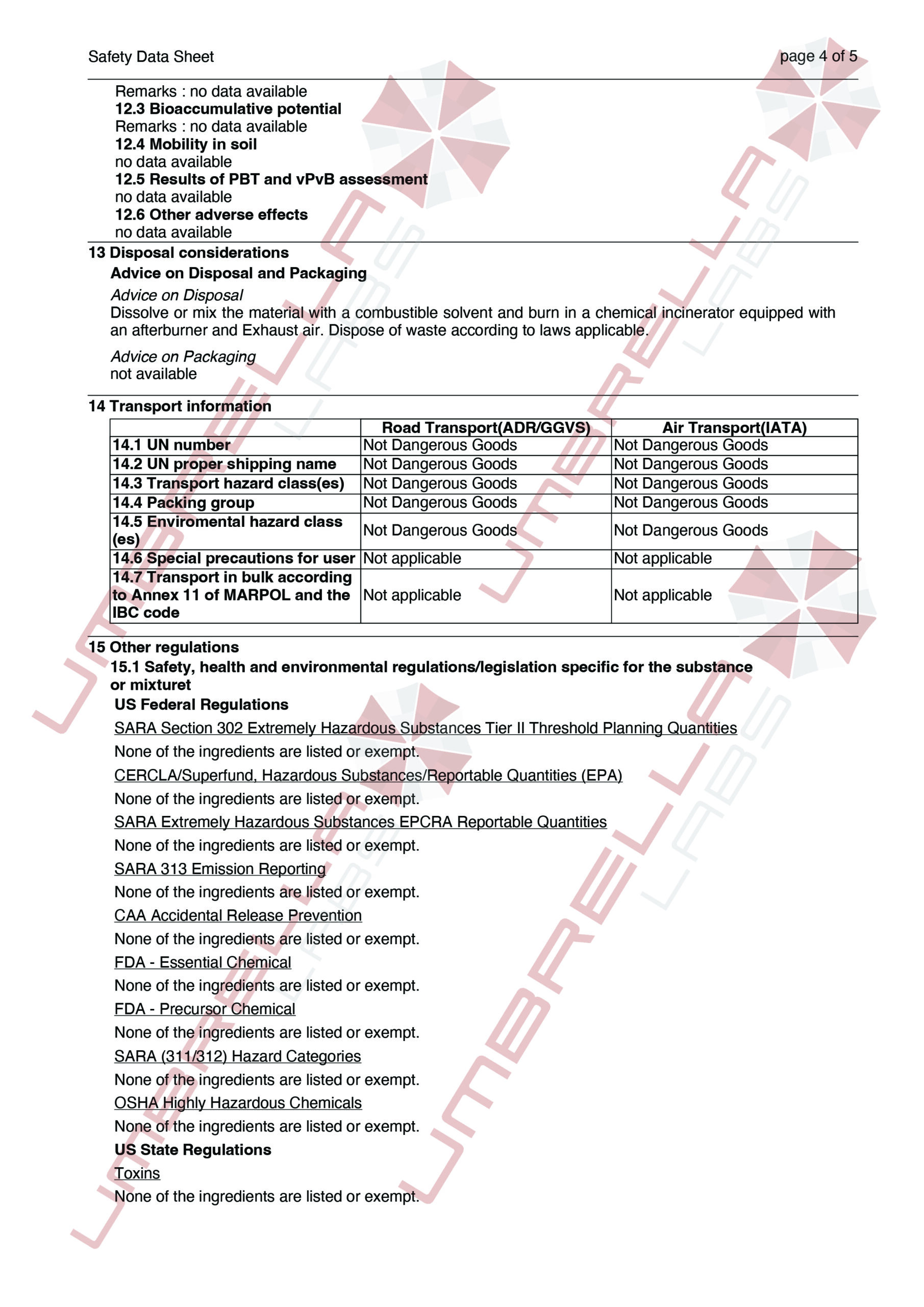 UmbrellaLabs_MSDS_Tesamorelin (WM)01-05-25-04