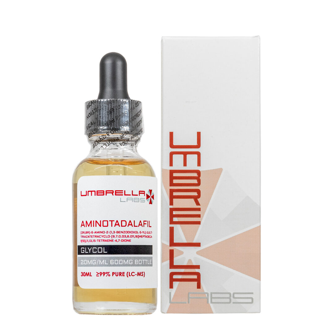 AMINOTADALAFIL 30ML LIQUID (20MG/ML, 600MG BOTTLE)