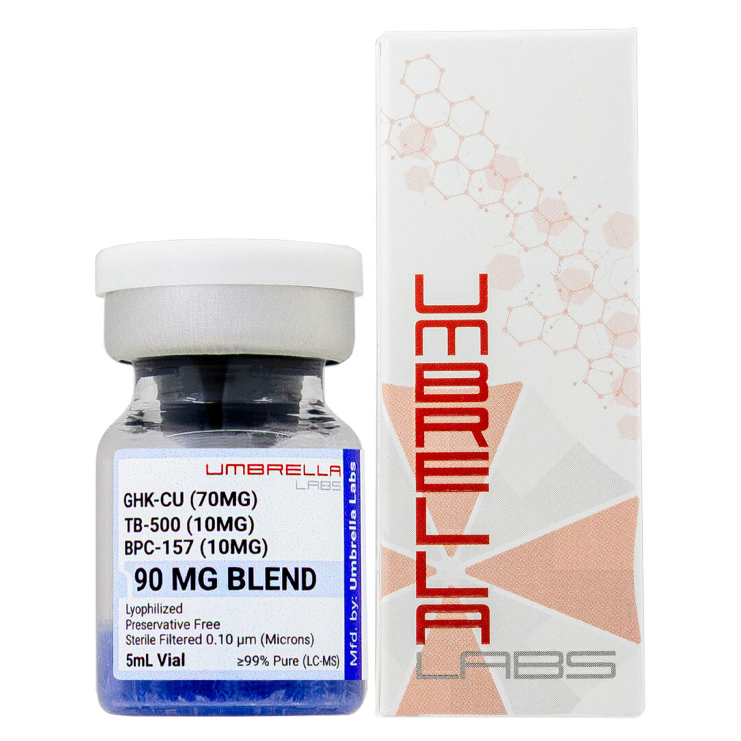 GLOW GHK-CU/TB-500/BPC-157 BLEND PEPTIDE VIAL