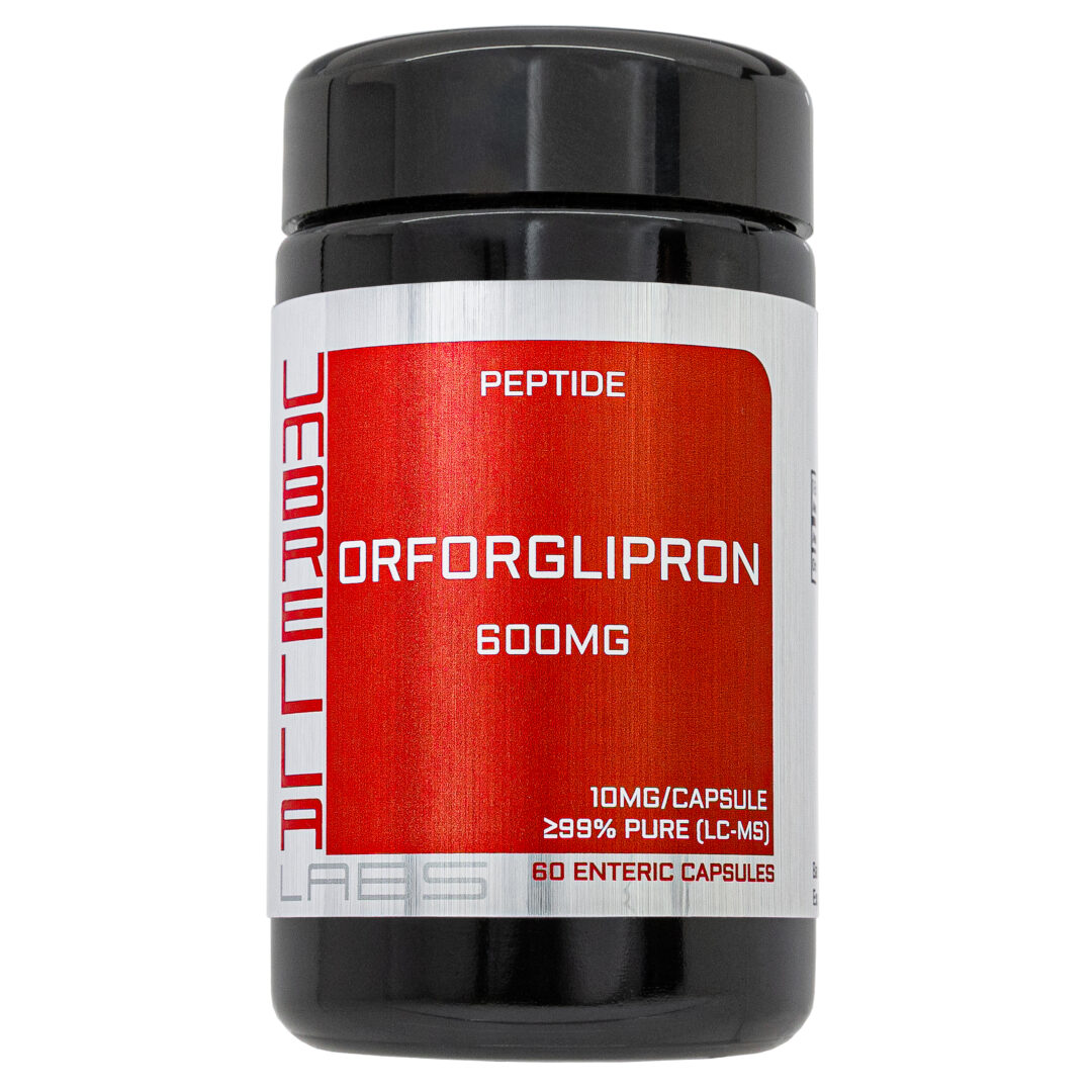 ORFORGLIPRON (LY-3502970) PEPTIDE POWDER (60 CAPSULES) (10MG/CAPSULE, 600MG TOTAL)