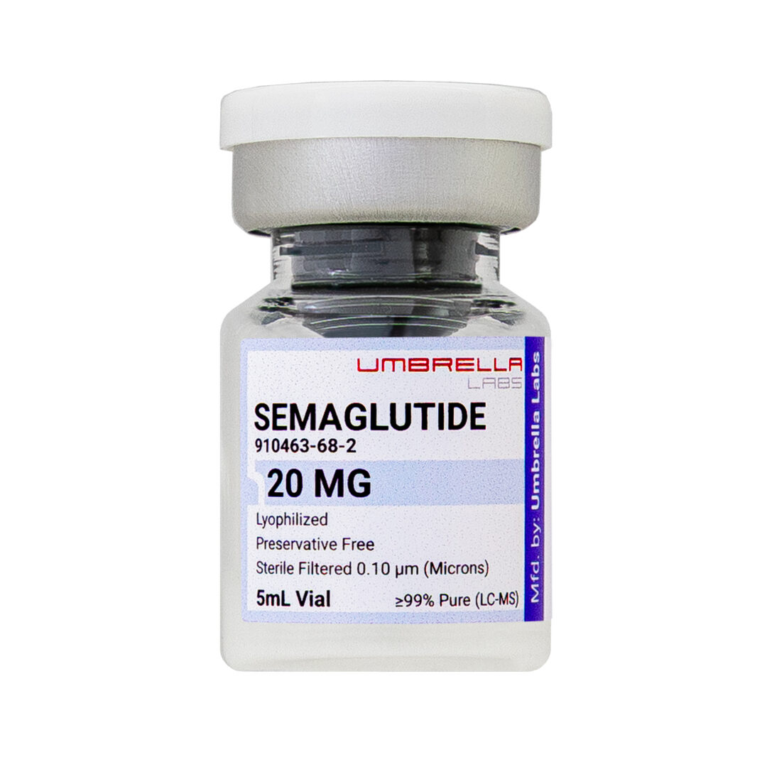 how long can a vial of semaglutide last SEMAGLUTIDE PEPTIDE VIAL – UMBRELLA Labs