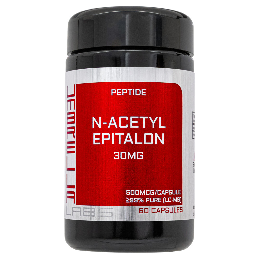 N-ACETYL EPITALON PEPTIDE POWDER (60 CAPSULES) (500MCG/CAPSULE, 30MG TOTAL BOTTLE)