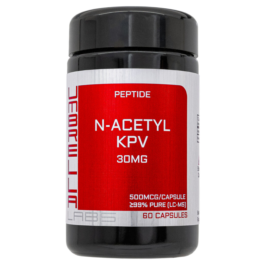 N-ACETYL KPV PEPTIDE POWDER (60 CAPSULES) (500MCG/CAPSULE, 30MG TOTAL BOTTLE)
