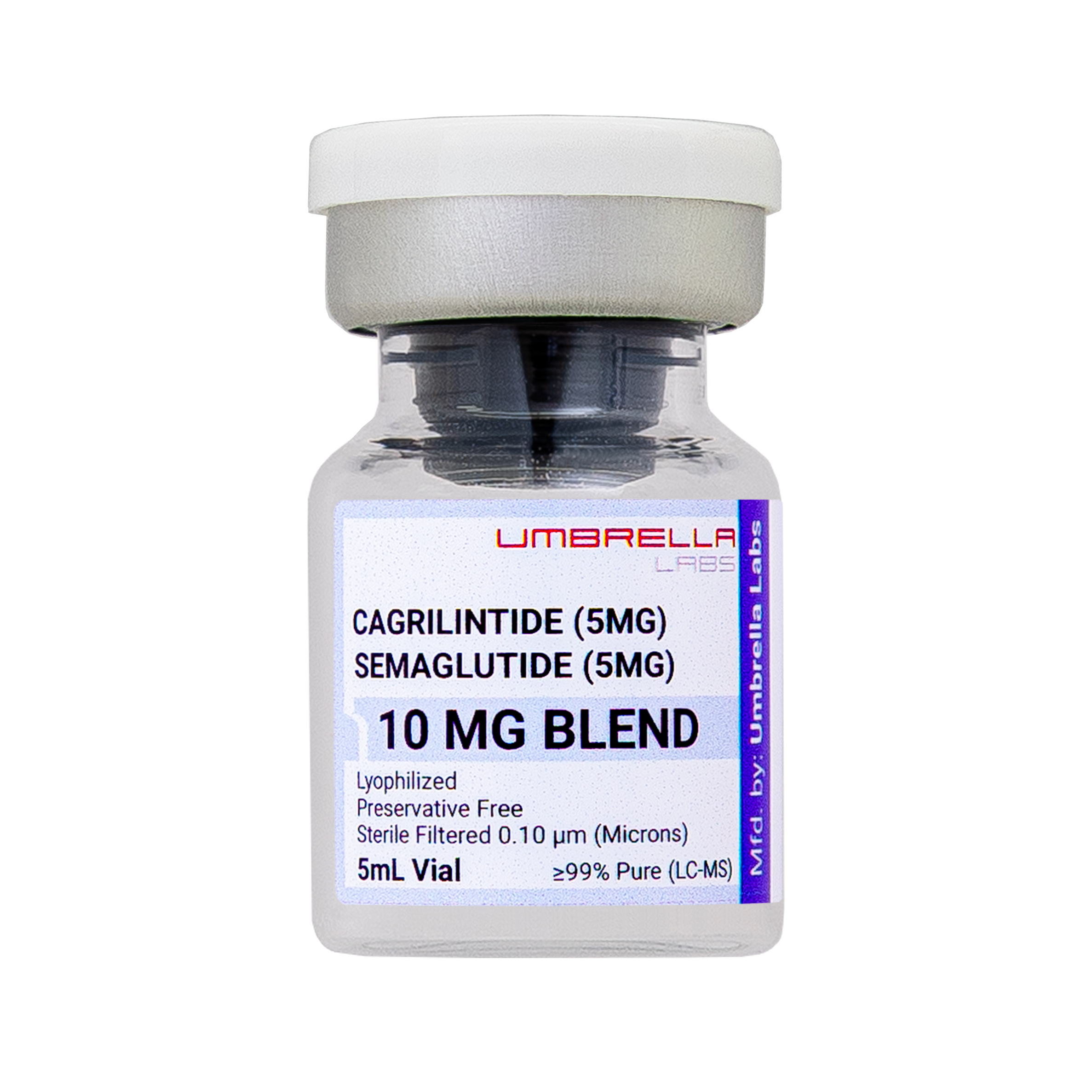 CAGRILINTIDE/SEMAGLUTIDE BLEND PEPTIDE (5MG/5MG) 10MG VIAL – UMBRELLA Labs