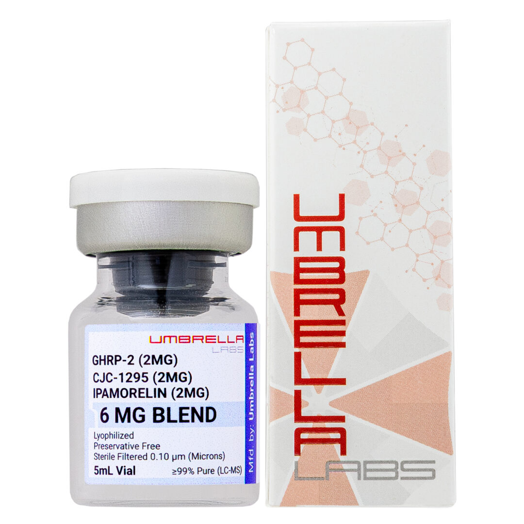 CJC-1295/IPAMORELIN/GHRP-2 BLEND PEPTIDE (2MG/2MG/2MG) 6MG VIAL