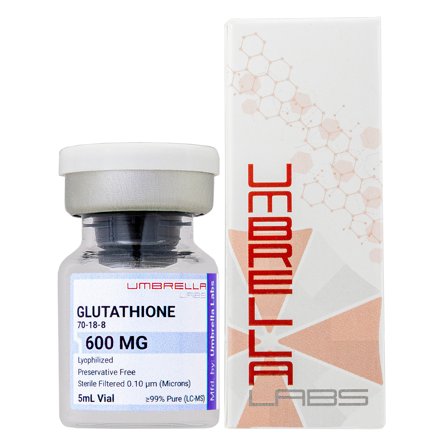 GLUTATHIONE PEPTIDE VIAL – UMBRELLA Labs