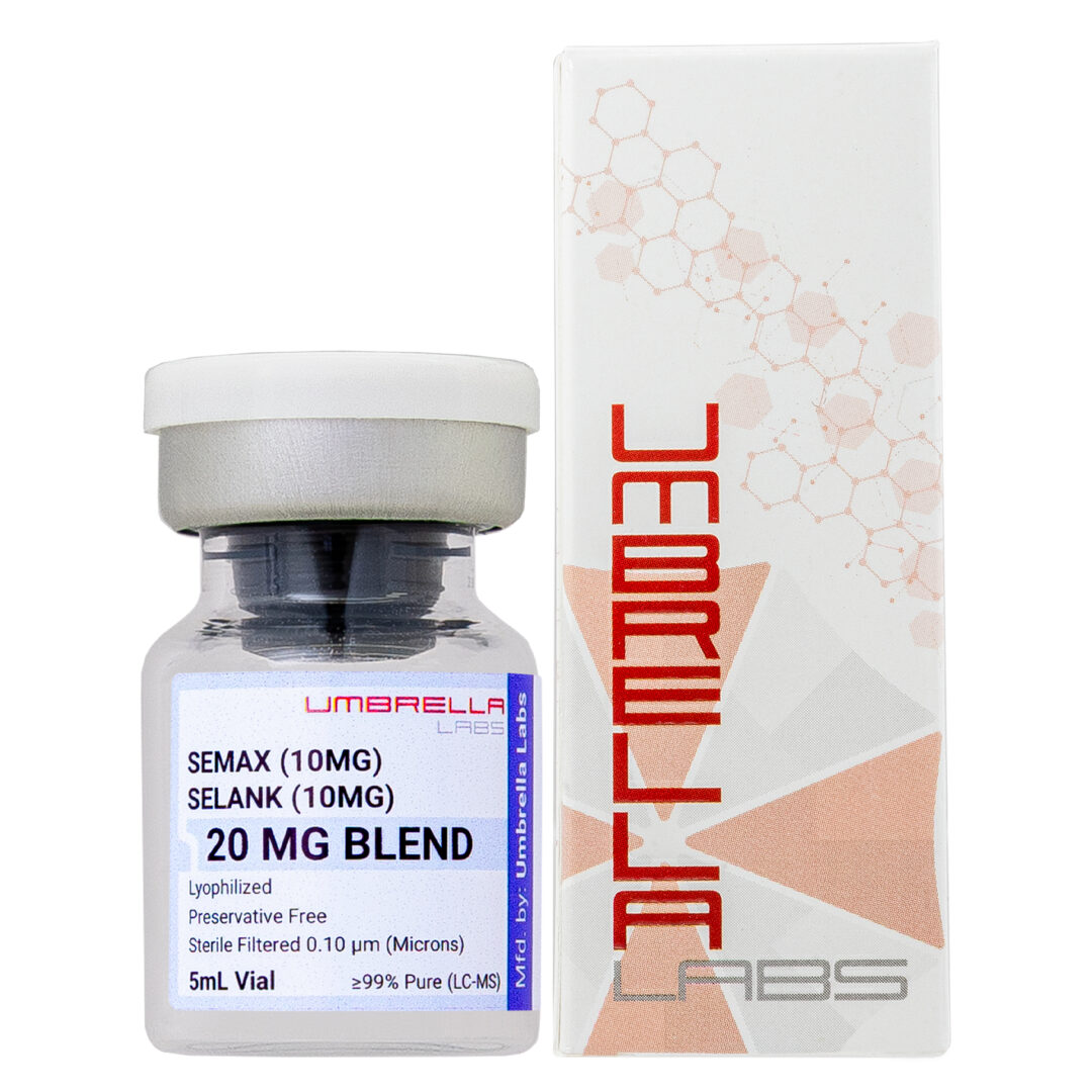 SELANK/SEMAX BLEND PEPTIDE (10MG/10MG) 20MG VIAL